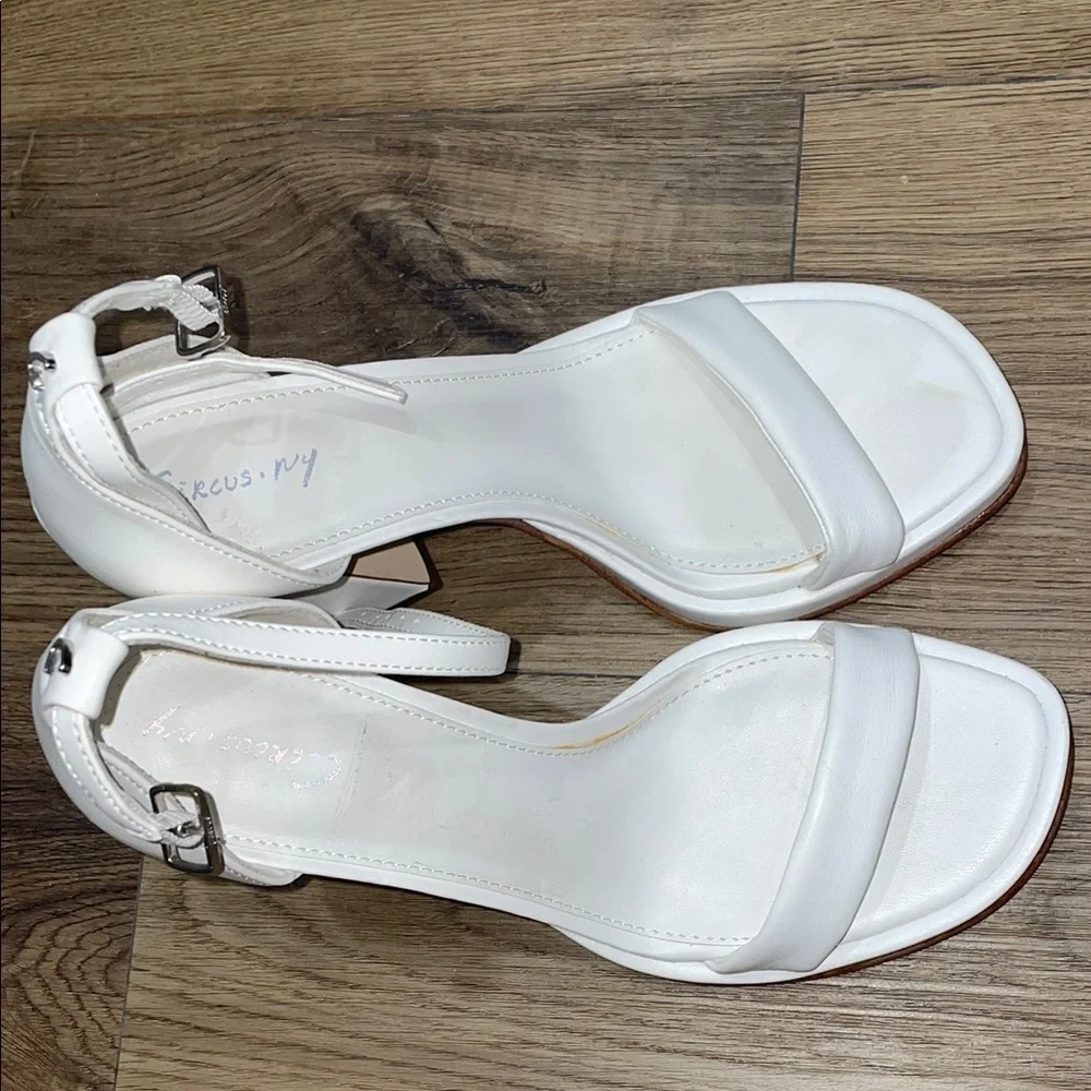 Circus by Sam Edelman Holmes White Women's Heels - Picture 4 of 5